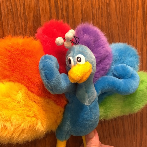 Colorful Peacock plush NBC - Picture 13 of 14